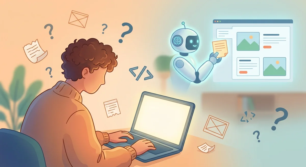 The Blank Page Is the Real Enemy of Building a Website